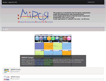 Tablet Screenshot of mirorproject.eu